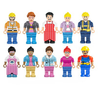 Lego-Figurensatz 10-teilig Satz 1 — Bild 1