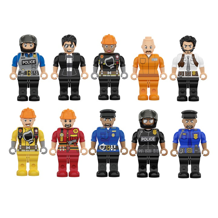 Lego-Figurensatz 10-teilig Satz 2 — Bild 1