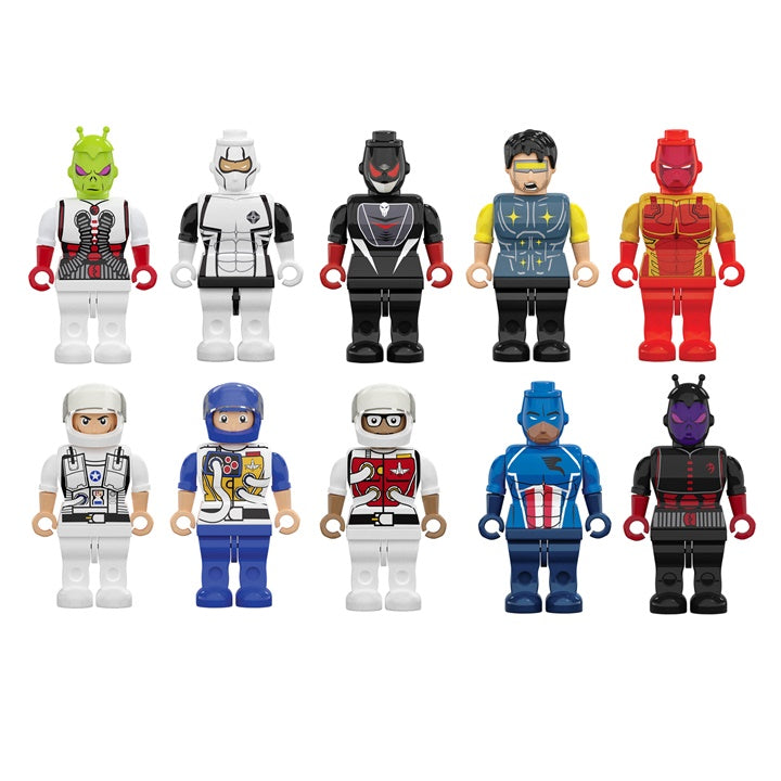 Lego-Figurensatz 10-teilig Satz 3 — Bild 1