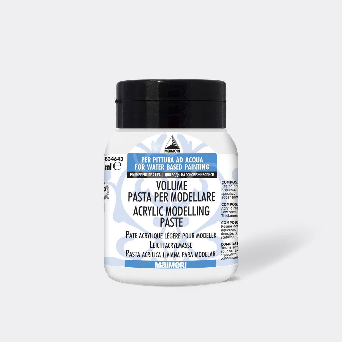 Leichte Modellierpaste MAIMERI weiß 500 ml
