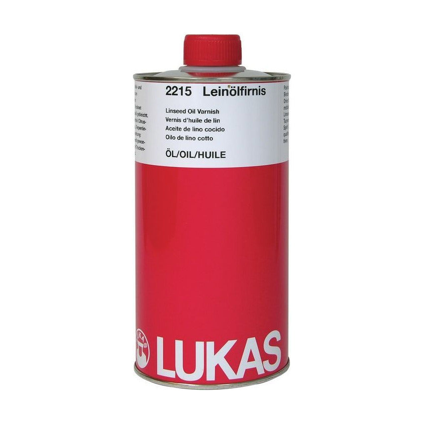 Leinsamenöl mit Sikkativ LUKAS für Ölfarben 1000 ml