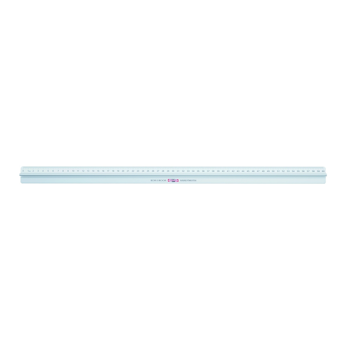 Lineal 60cm. Metall mit Griff — Bild 1