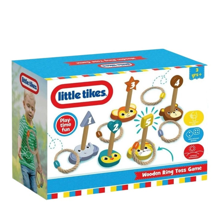 LITTLE TIKES Holzwurfspiel mit Ringen — Bild 3