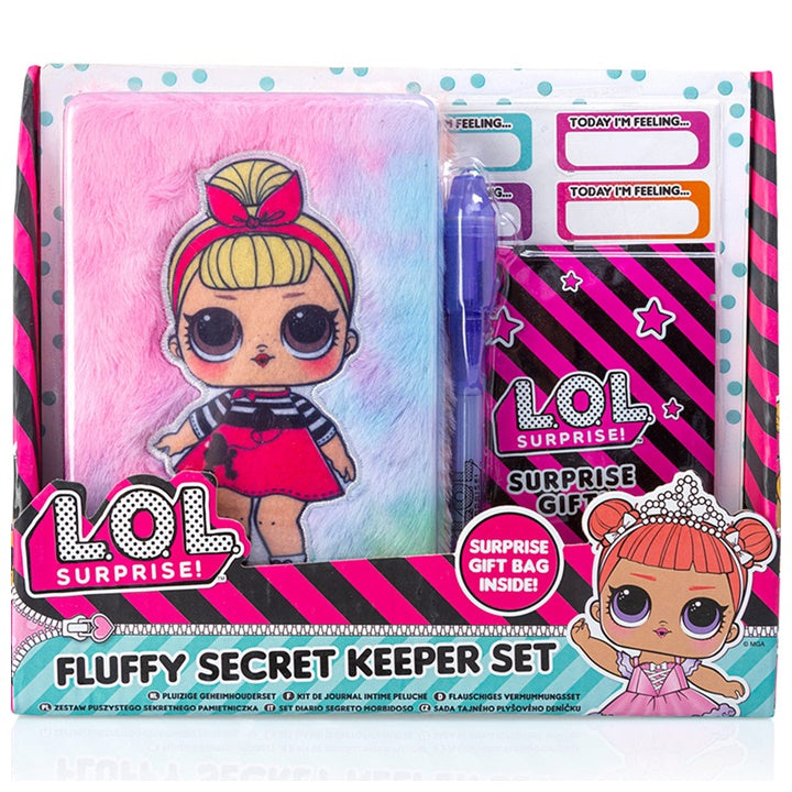 LOL Surprise Mini-Plüschtagebuch mit UV-Stift und Stickern | ARTMIE