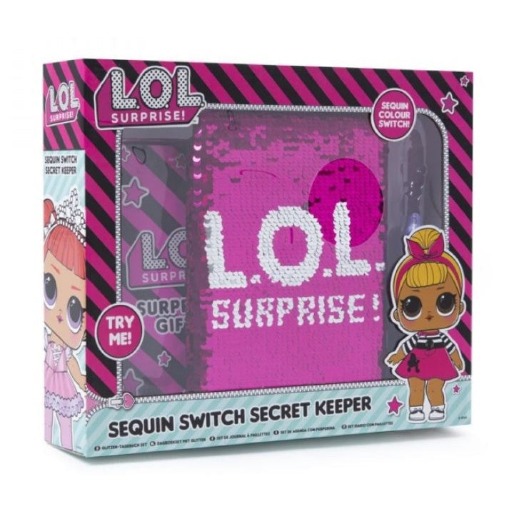 LOL Surprise Pailletten-Tagebuch mit UV-Stift — Bild 1
