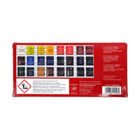 LUKAS Studio Aquarellfarben-Set im Kunststoffkasten | 24-teilig