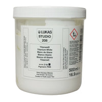 LUKAS Studio Ölfarbe 500 ml Titanweiß