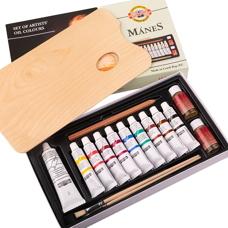 Mánes Ölfarben-Set / 16 ml x 10 Stück — Bild 3