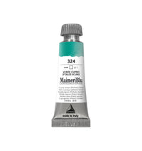 Professionelle Aquarellfarbe MAIMERI Maimeri Blu 12 ml – Kupfergrün dunkel