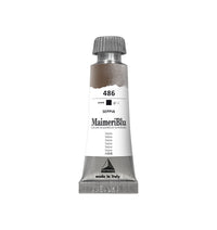 Professionelle Aquarellfarbe MAIMERI Maimeri Blu 12 ml – Sepia