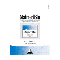 MAIMERI Blu Aquarellfarben Näpfchen 1,5 ml – Cölinblau