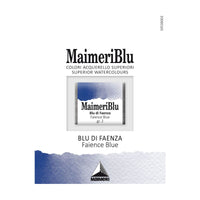 MAIMERI Blu Aquarellfarben Näpfchen 1,5 ml – Fayenceblau