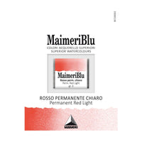 MAIMERI Blu Aquarellfarben Näpfchen 1,5 ml – Permanentrot hell