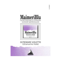 MAIMERI Blu Aquarellfarben Näpfchen 1,5 ml – Ultramarinviolett