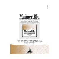 MAIMERI Blu Aquarellfarben Näpfchen 1,5 ml – Umbra natur