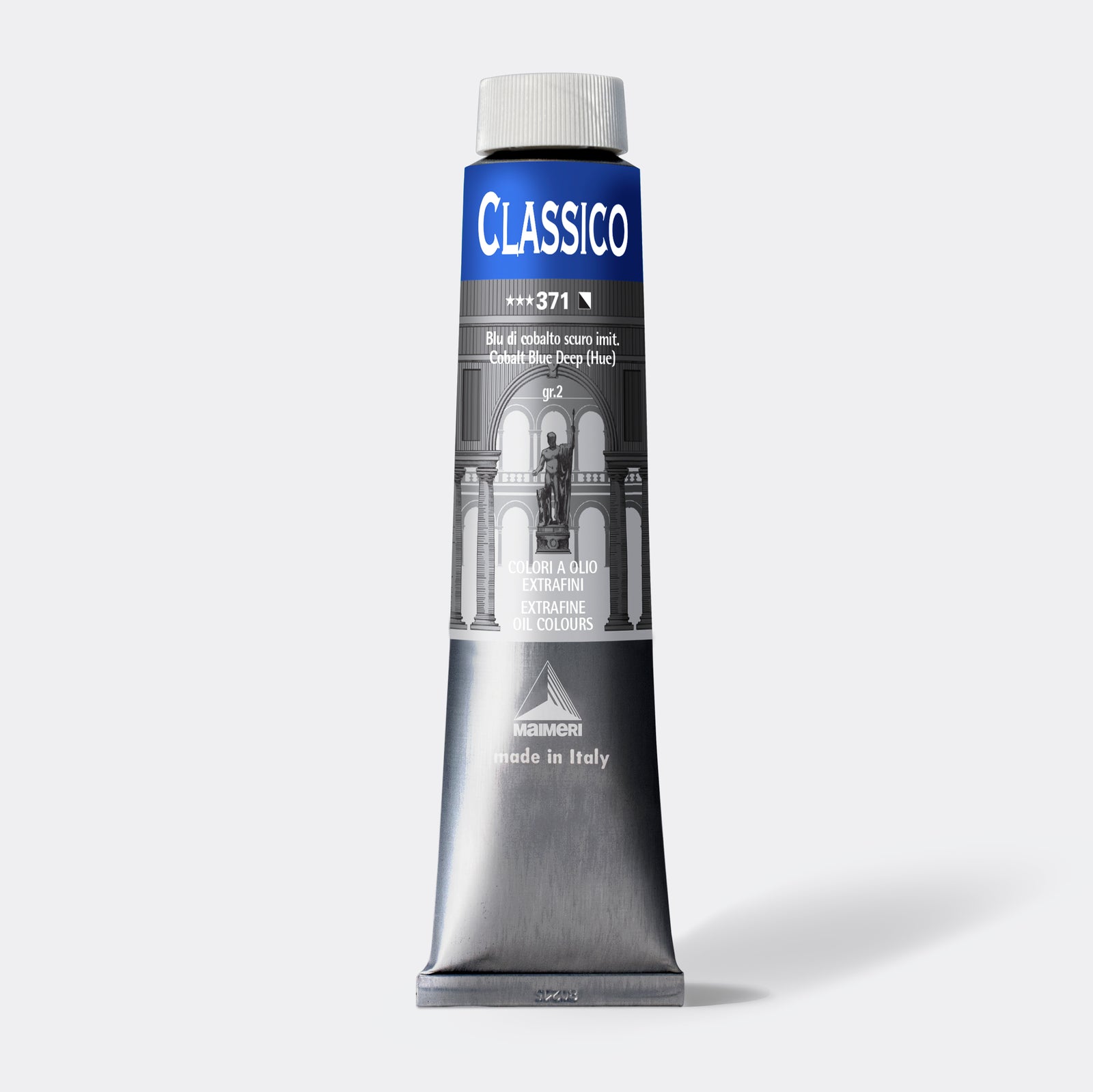 Feine Ölfarbe Maimeri Classico 200 ml – Kobaltblau dunkel Imitat