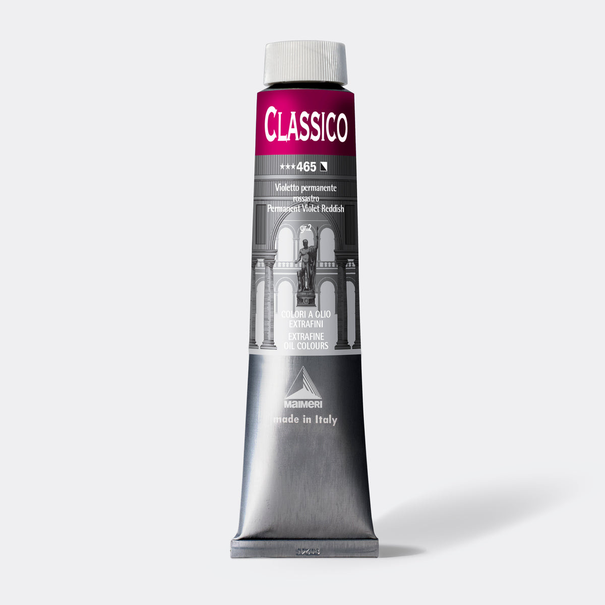 Feine Ölfarbe Maimeri Classico 200 ml – Permanentviolett Rötlich