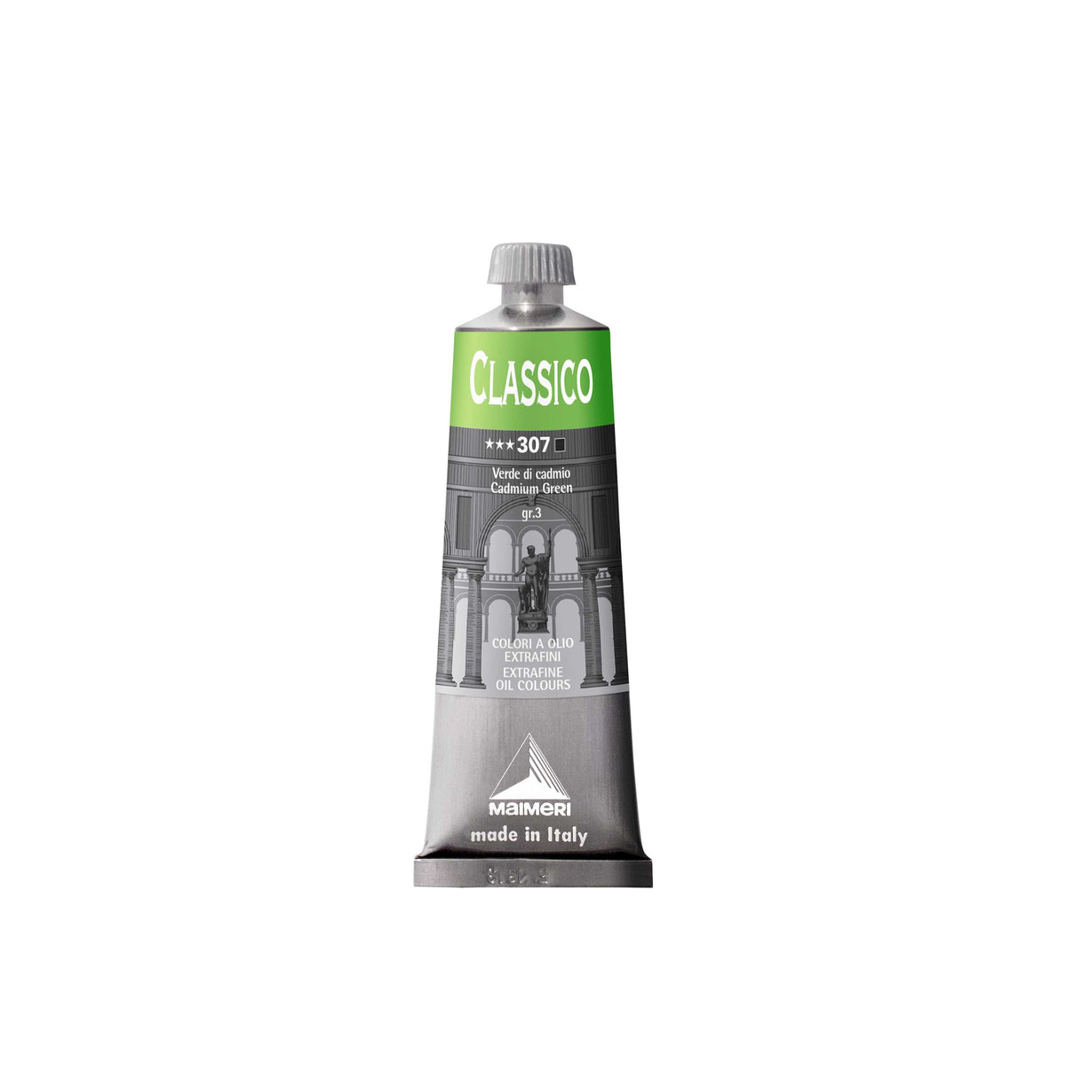 MAIMERI Classico Ölfarbe 60 ml | Farbtöne – Kadmiumgrün
