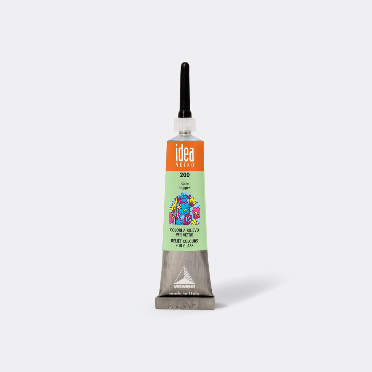 MAIMERI Vetro Rilievo Konturenfarbe - 20 ml – Kupfer