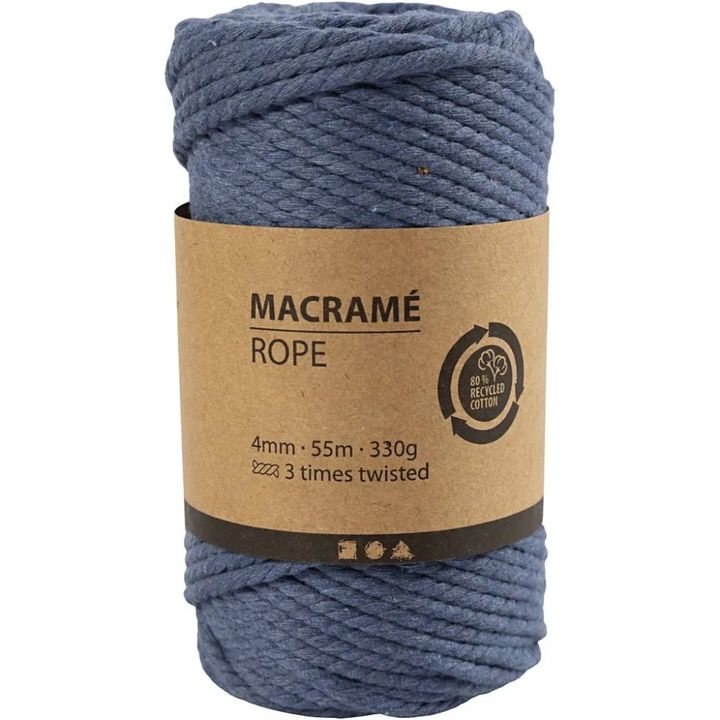 Makramee-Garn 4 mm x 55 m | verschiedene Farben — Bild 8