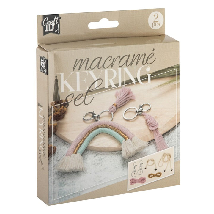 Makramee-Schlüsselanhänger-Set — Bild 3