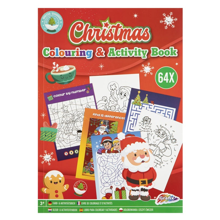 Mal- und Bastelbuch Weihnachten A4 — Bild 3