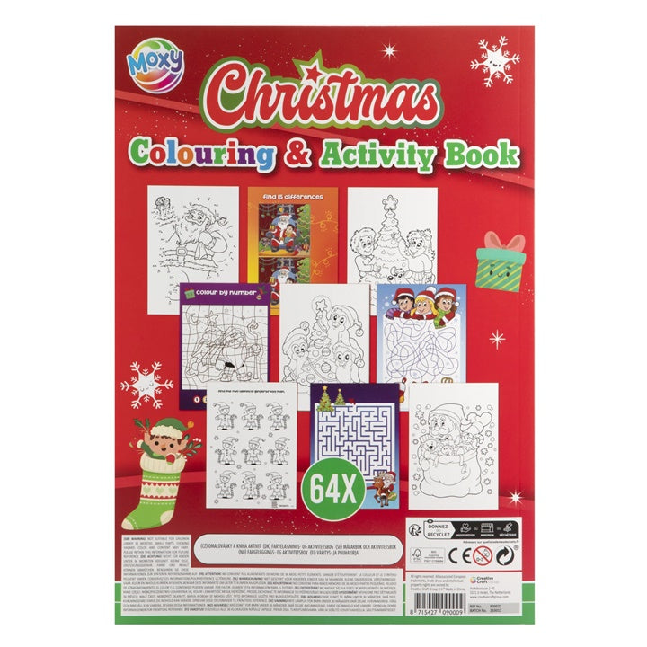Mal- und Bastelbuch Weihnachten A4 — Bild 1