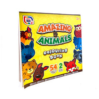 Malbuch mit Aufklebern | Erstaunliche Tiere — Bild 3