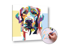 Malen nach Zahlen Set DOG LOVELY für kreative Stunden | ARTMIE