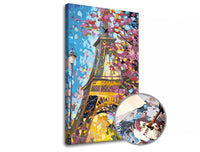 Malen nach Zahlen PREMIUM GOLD - Eiffelturm — Bild 1