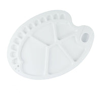 Malpalette oval 25 x 35 cm — Bild 2