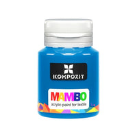 MAMBO Acrylfarbe für Textil und Leder 20 ml – 18 Dunkelblau
