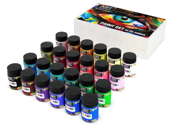 MAMBO Acrylfarben-Set für Textilien und Leder — Bild 9