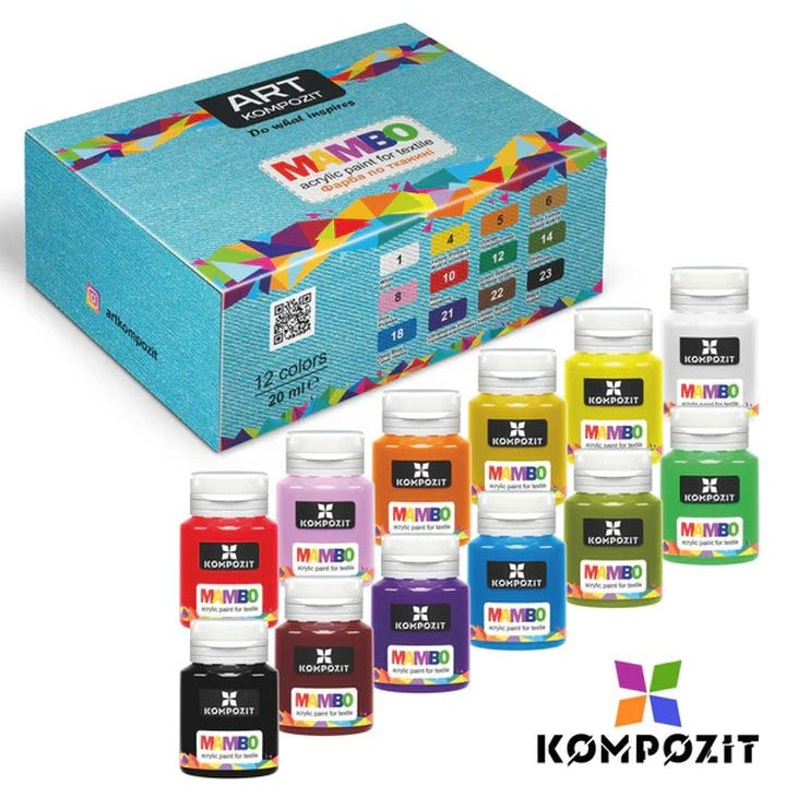 MAMBO Kompozit-Set für Textil- und Lederfarben — Bild 8
