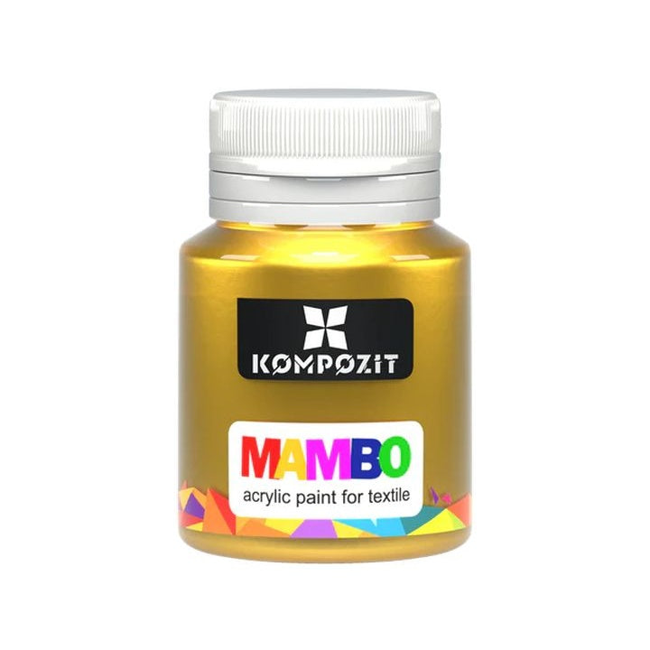 MAMBO Metallic-Textil- und Lederfarbe 20 ml | verschiedene Farbtöne — Bild 5