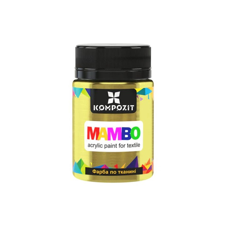 MAMBO Metallic-Textil- und Lederfarbe 50 ml | verschiedene Farbtöne — Bild 5