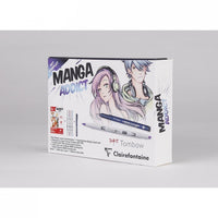 Manga Zeichen-Set CLAIREFONTAINE Manga Addict Tombow A5 - 50 Blatt