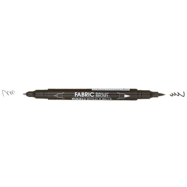 Marvy 122-S Textilmarker mit Rund- und Pinselspitze | verschiedene Farben — Bild 2