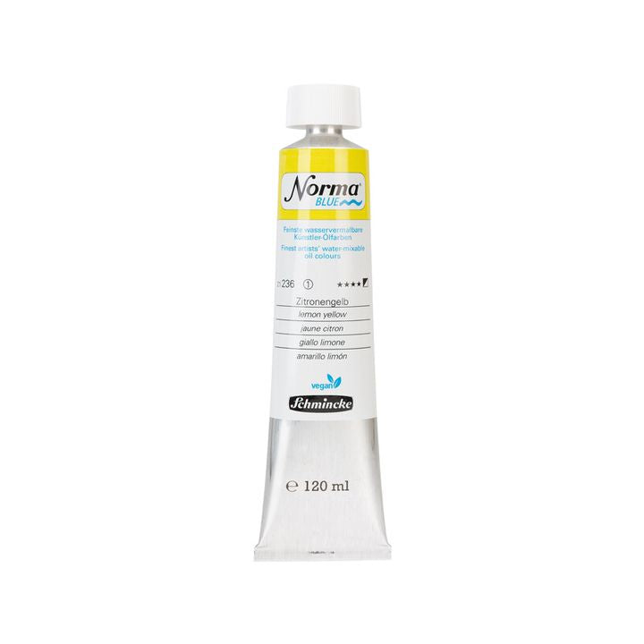 Schmincke Norma Blue Ölfarben 120 ml – 236 zitronengelb