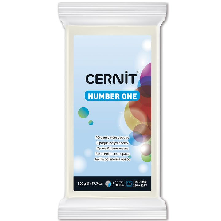 CERNIT Number One Polymerton 500 g – weiß
