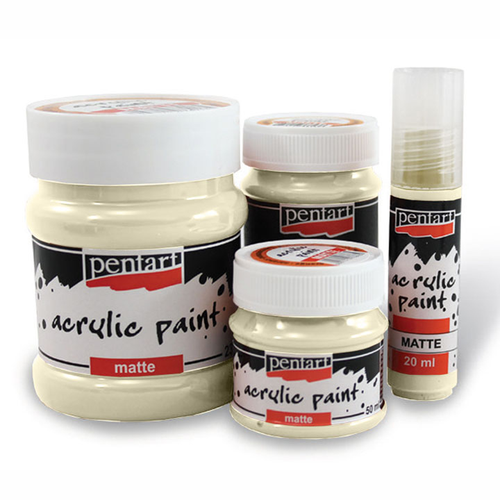 Matte Acrylfarbe - 230 ml | verschiedene Farben — Bild 1
