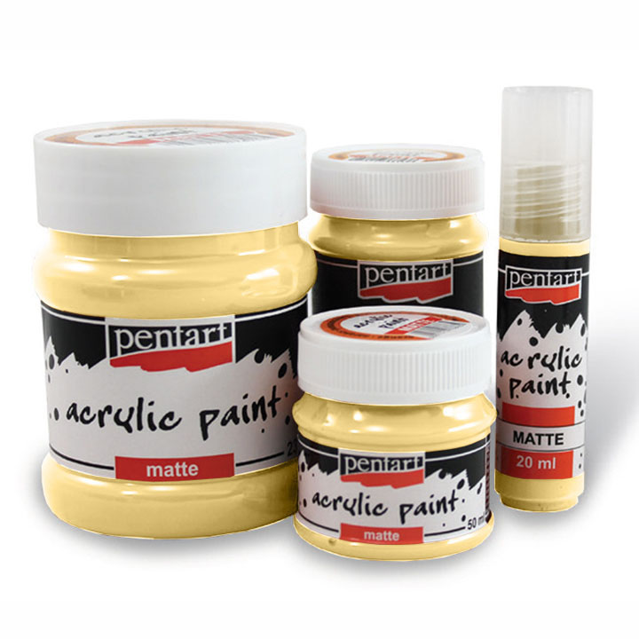 Matte Acrylfarbe - 230 ml | verschiedene Farben — Bild 3