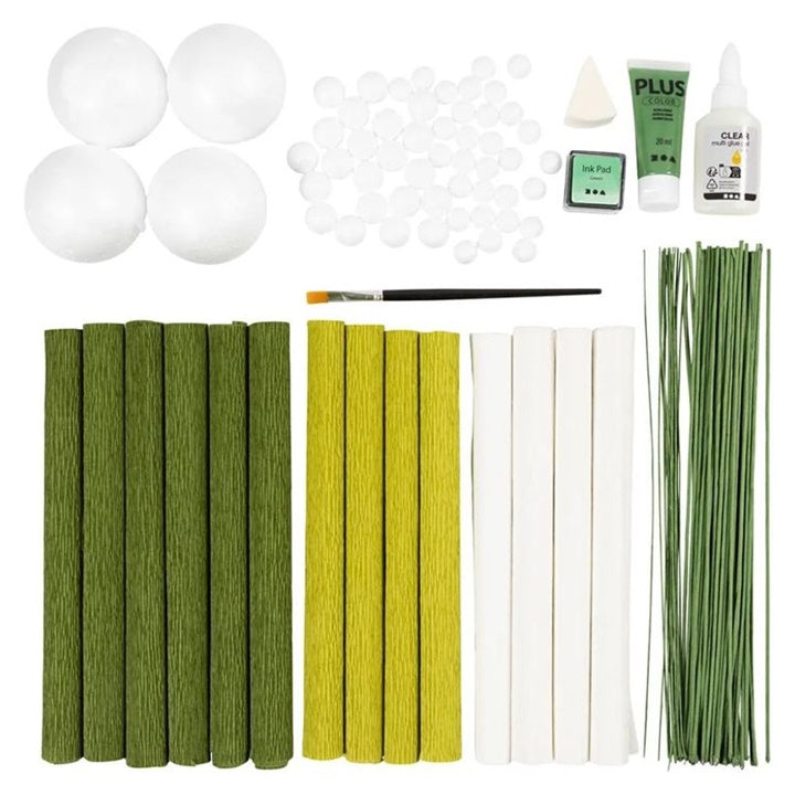 Maxi-Kreativ-Set zur Herstellung von Krepppapierblumen — Bild 8
