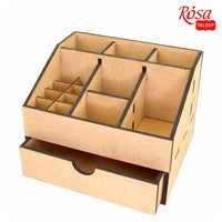 MDF-Organizer mit 1 Schublade ROSA TALENT 22,5x18x16,5 cm — Bild 4
