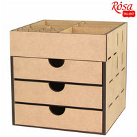 MDF-Organizer mit 3 Schubladen ROSA TALENT — Bild 3