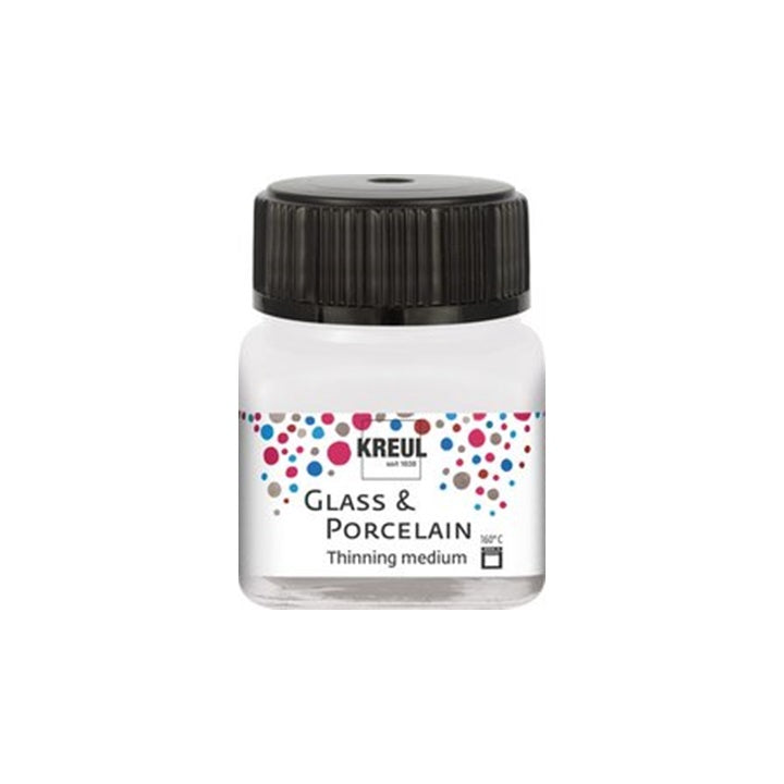 Medium KREUL zum Verdünnen von Glas- und Porzellanmalfarben 20 ml — Bild 5