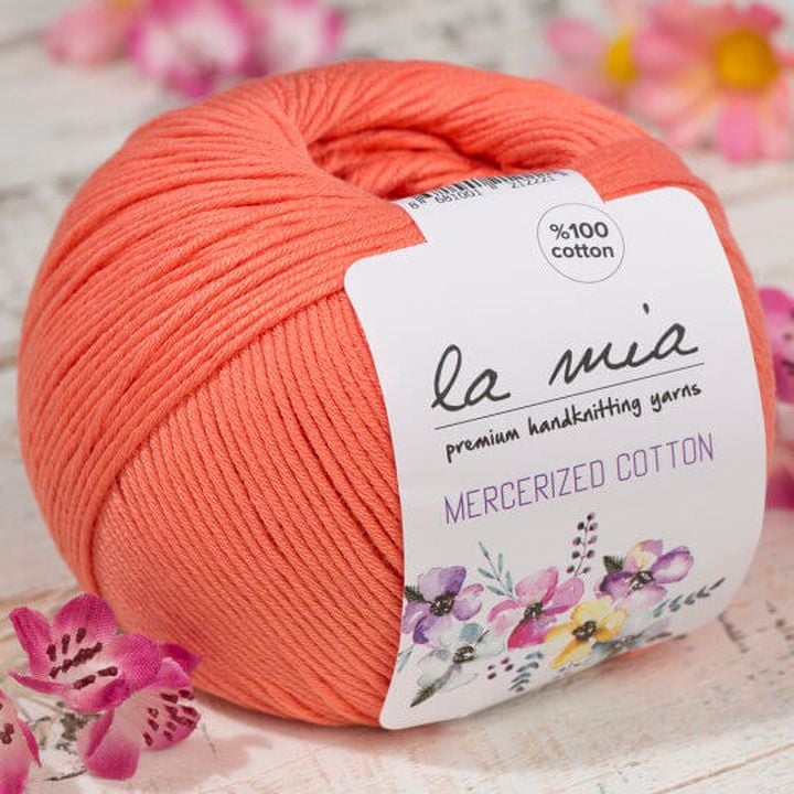Mercerisierte Baumwolle La Mia 50 g | verschiedene Farben — Bild 1