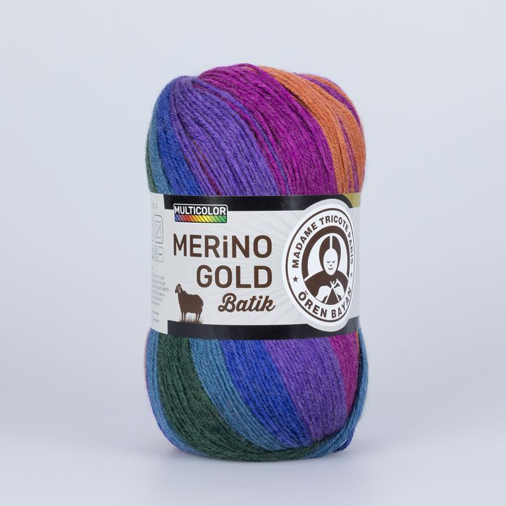 Merino Gold Batik Mehrfarbiges Garn | verschiedene Farben — Bild 5