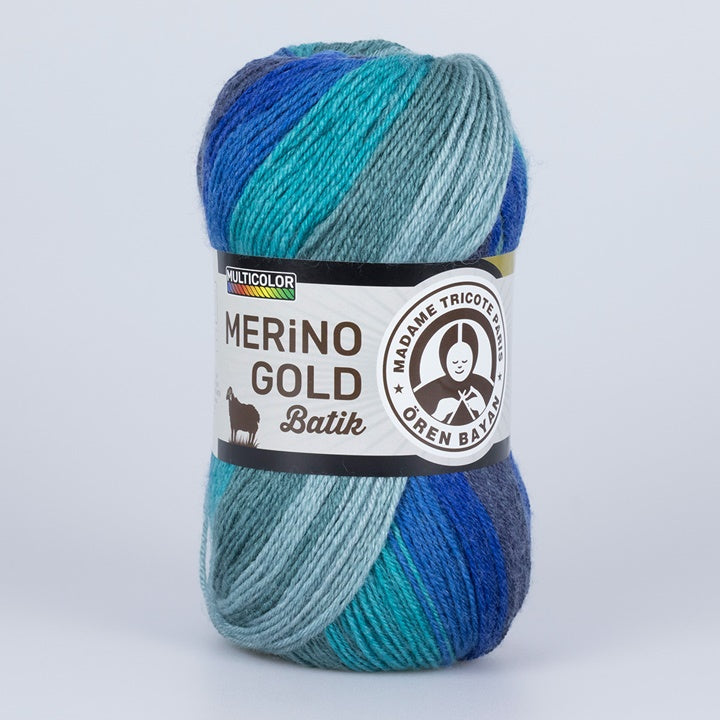 Merino Gold Batik Mehrfarbiges Garn | verschiedene Farben — Bild 6