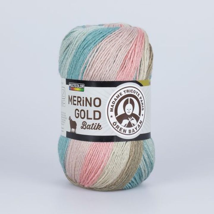 Merino Gold Batik Mehrfarbiges Garn | verschiedene Farben — Bild 8